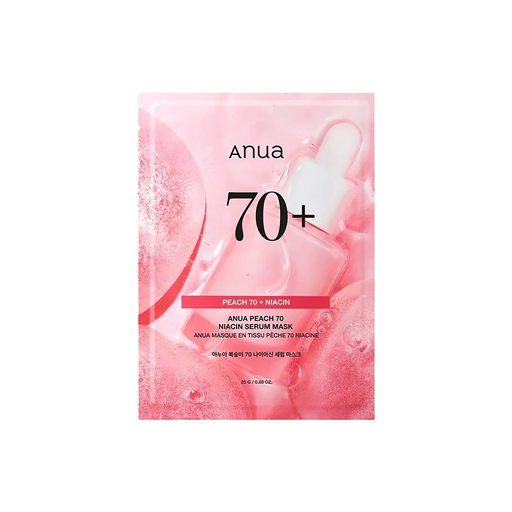 Anua Peach 70% Niacin Serum Mask (2025 Version)