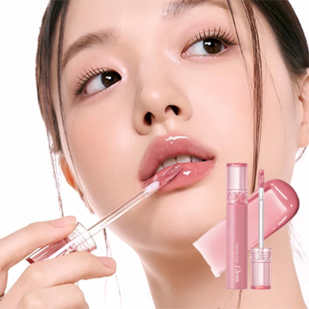 Romand glasting color gloss - 01 peony ballet