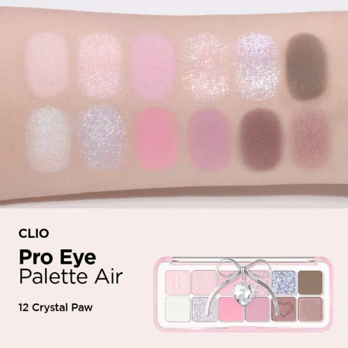 Clio pro eye palette air luxury koshort special edition - 12 crystal paw