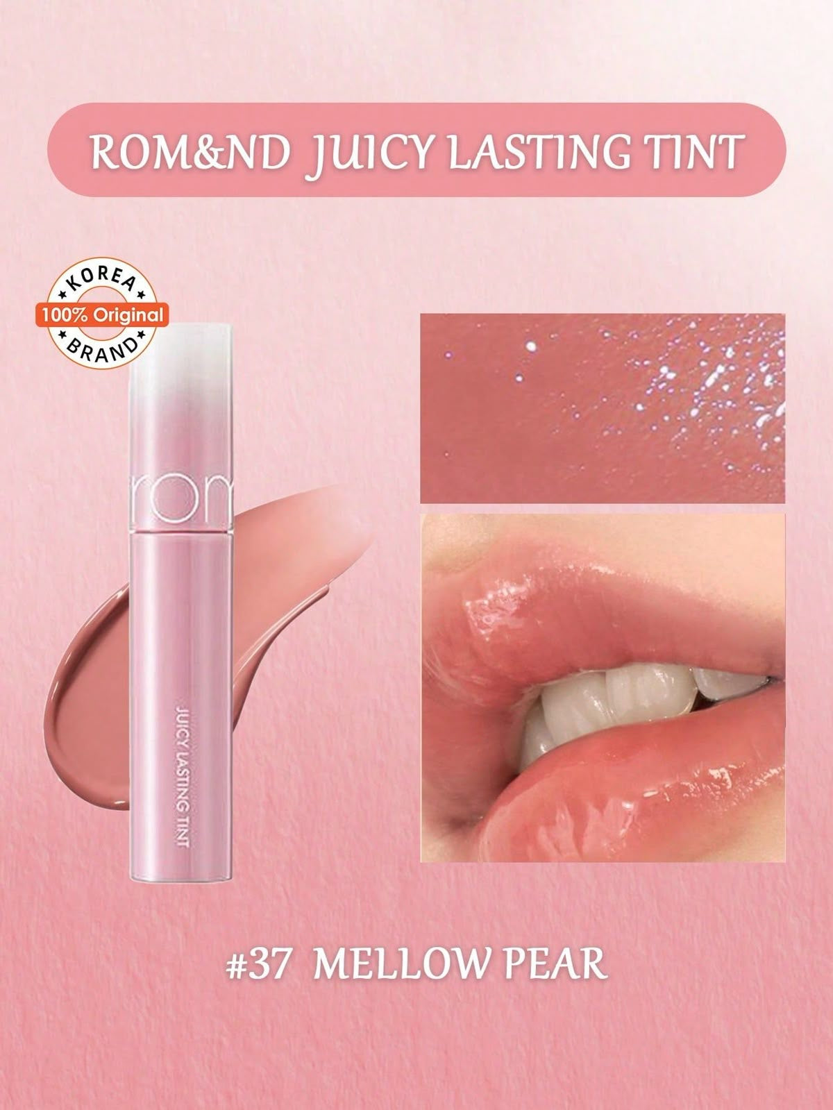 Romand juicy long lasting tint - 37 mellow pear