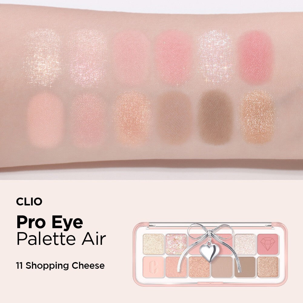 Clio pro eye palette air luxury koshort special edition - 11 shopping cheese